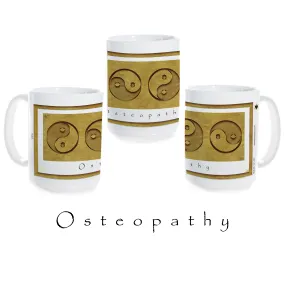 Yin Yang Coffee Mug "Earth" (Osteopathy)